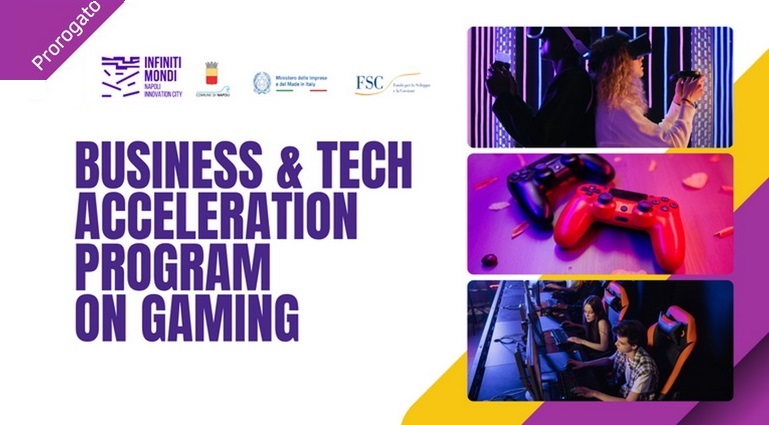 Proroga al 10 SETTEMBRE candidature BUSINESS&amp;TECH ACCELERATION PROGRAM