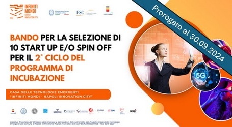 Locandina Bando Startup e Spin off